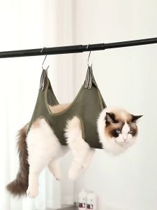 Võng treo chó mèo thú cưng hỗ trợ cắt móng chải lông vệ sinh làm đẹp – Đen Ta pet shop