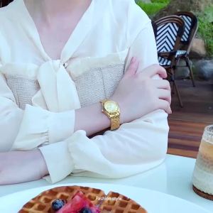 OLEVS | OLEVS Original Quartz Watch for Women Dual Calendar Diamond Luxury Fashion Stainless steel Waterproof Luminous Ladies Wristwatch