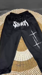 Celana Panjang Baggy Sweatpaants SINNER Pria & Wanita | Celana Panjang Kulot Motif Terbaru Korean Style