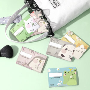 กระดาษซับมัน 100 แผ่น ควบคุมความมัน เนื้อนุ่ม ช่วยดูดซับความมันส่วนเกินบนใบหน้า oil-absorbing paper