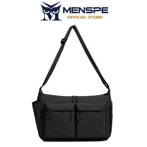 MENSPE Shoulder Bag Casual Lightweight Bag Waterproof Bag Travel Bag Multiple Pocket Bag Scratch-Resistant And Wear-Resistant Bag Mens Fashionable Crossbody Bag