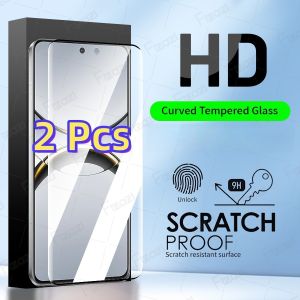 Bảo Vệ Màn Hình Cong Cho Realme GT Explorer Master 6 6T 10 11 12 13 14 Pro + Plus Kính Cường Lực HD Clear View Film Kính Bảo Vệ Chống Trầy Xước Độ Cứng 9H Chống Trầy Xước