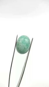 Natural Batu Permata Blue Tosca Amazonite