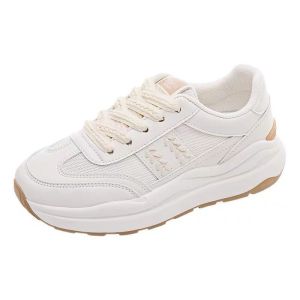 CIRCLE8 Sepatu Sneakers Wanita Sport Sepatu Olahraga dan Senam FLOW Gaya Korea Santai Casual Bisa