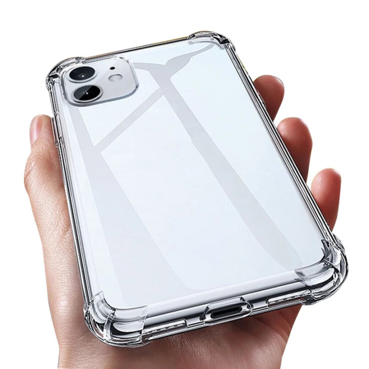 Case For 2024 Vivo Y28 4G Y 28 VivoY28 Soft TPU Phone Casing Clear Transparent Back Cover Shockproof Amor Bumper Flexible Anti Drop Simple Four Corner Enhance