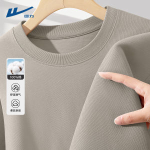 Grey Short Sleeve Cotton T-Shirt Mens Summer Loose Fit Casual Style Breathable Comfortable Youthful Trendy round Neck Tee