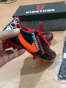 KIDZTUBS Sepatu Bola Anak Paket Komplit Sepatu Bola Tas Skin Deker Kaos Kaki Usia 6-10 Tahun Size 28 29 30 31 32 33 34 35 36 37 KDZ1041010725