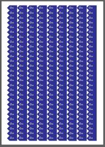 บิ่น สติ๊กเกอร์ขนาด A4 ตรวจ Defect ตรวจสอบงาน แบบไม่ทิ้งคราบกาว ตรวจรับงานก่อสร้าง ตรวจบ้าน คอนโด