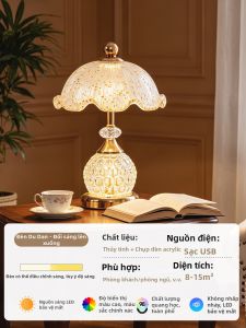 YUANSHENGDA | Đèn Bàn Sạc Điện Sang Trọng Thời Trang
