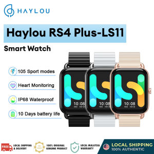 HAYLOU RS4 Plus Smartwatch Magnetic Strap 1.78 AMOLED Display 105 Sports Modes Smart Watch IP68 Waterproof SpO2 Tracking Smart Watch for Men