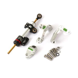 Bong | For Kawasaki Ninja ZX-6R ZX 6 R ZX6R 2024 2025 Motorcycle Stabilizer Steering Damper Mounting Bracket CNC Absorber Support