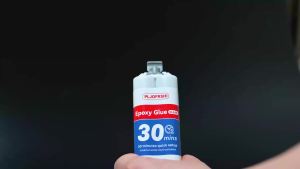 Clear ab Epoxy Glue ，Multipurpose epoxy resin adhesive for repairing plastic metal ceramics wood，Fishing rods etc，It is The best waterproof plastic welding repair glue（1）