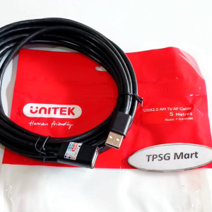 Cáp nối dài USB 2.0 dài 5m (Hiệu Unitek Chống nhiễu chất lượng)