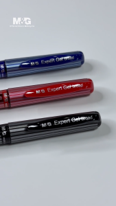M&G Expert 0.7mm Gel Pen - Smooth Writing Water-Resistant Comfortable Grip AGP13671