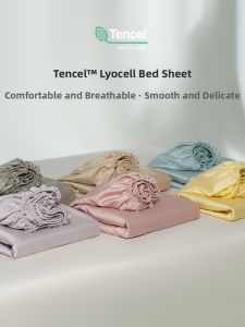 shui yang | Simple Icy Silk Bed Skirt Three-Piece Set