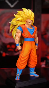 Dragon Ball Z DBZ SSJ3 Anime Kakarot Son Goku Super Saiyan 3 34cm Collectible Action Figure Gift Toy