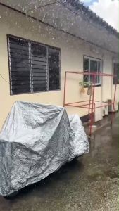 ผ้าคลุมรถมอเตอร์ไซค์ HONDA CBR มีให้เลือก 2 เนื้อผ้า HI PVC-เทา และ HI PVC-เหลือง พร้อมส่ง