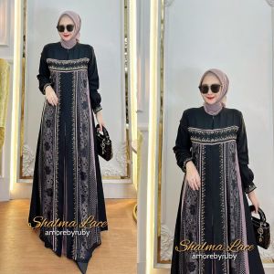gamis shalma lace/gamis mewah elegant/amore by ruby