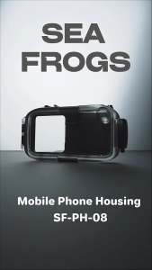 Seafrogs Waterproof Phone Case – Compatible iPhone 13/14 Pro/Max/15 Pro/16/17 40m Depth