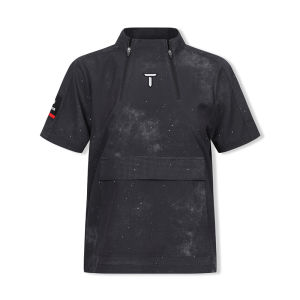 EUROPEAN TOUR | Summer Breathable Comfort Loose Rear Slit Womens Short Sleeve T-Shirt