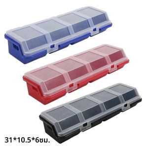 กล่องจัดระเบียบอเนกประสงค์สำหรับเก็บสกรู ชิ้นส่วนขนาดเล็ก กล่องเก็บของพลาสติกทนทานสำหรับอุปกรณ์/เครื่องประดับ กล่องเก็บสกรูและเครื่องมือ