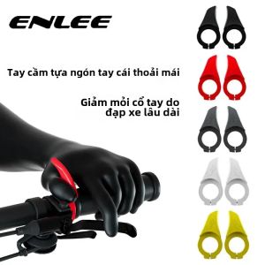 ENLEE Cá Mập Tay Lái Dành Cho Xe Đạp Leo Núi & Đường Bộ Phó Tay Cầm Xe Đạp Phụ Kiện Giảm Mệt Mỏi BMX Tương Thích Đường Kính Kẹp 22.2mm