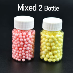 Topranc Foam Floats Ball Beads Smell Fake Floating Bait Foam Pop Up Boilies Ball Buoyancy Luring fish