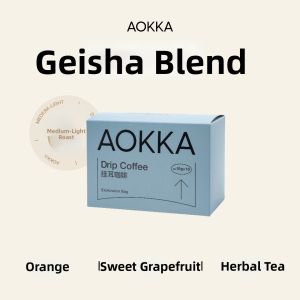 AOKKA | Italian Blend Fresh Medium Light Roast Drip Coffee Bags