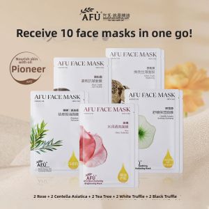 AFU | Rose Water Hydrating Soothing Facial Mask Set