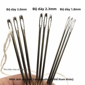 FEIZHUXIANSEN | Kim Thêu Đính Đá Inox Lỗ Lớn