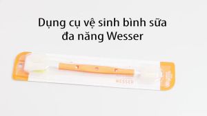 Dụng Cụ Vệ Sinh Bình Sữa Đa Năng Wesser