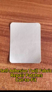 1 Miếng vá quần áo dán keo 3M sữa chữa vết rách áo quần giày dép túi xách nón ... Kích thước 9.4cm x 12.4CM