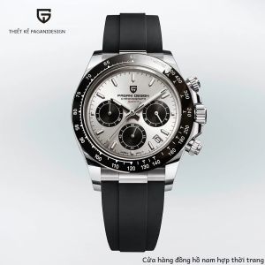 2023 PAGANI THIẾT KẾ Đồng Hồ Đeo Tay Nam Thạch Anh Sang Trọng Ngày Tự Động Chống Nước Thể Thao Chronograph Dây Thép Không Gỉ Mặt Kính Sapphire
