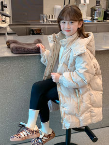 Girls down Jacket Winter Thickened Childrens Winter Clothes 90 White Duck down Girl Big Toddler Outerwear Winter Style New Years Fashion