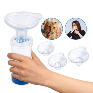 Nebulizer Storage Spacer Asthma Inhaler Atomizer Mist Spacer with Mask Compressor Nebulizer Cup Mouthpieces Pets Adults Children