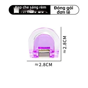 Qianbaihui | Kẹp Chặn Khe Hở Ánh Sáng Cho Rèm Cửa Có Thể Tháo Lắp
