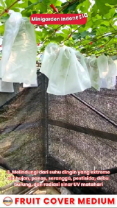 Fruit Cover Pembungkus Buah Uk 20 X25 Cm Isi 50 Pcs Per Pack