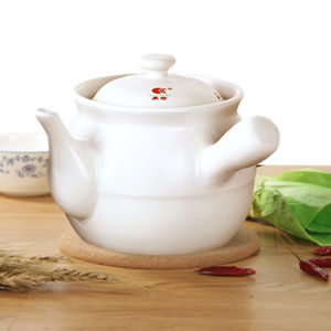 กระทะกระดูกอ่อนเคลือบซิลิโคนทนความร้อนสูง ก๊อกน้ำยาสำหรับทำอาหาร ไฟฟ้า แก๊ส กันน้ำได้ ทนทาน มีฝาครอบ