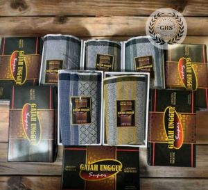 sarung tenun Doby gajah unggul termurah /terlaris motip/rendem/isi 1/10/20pcs bisa juga lebih tersedia /perkodi/dus/box