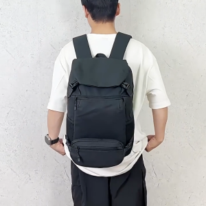 Travel Backpack Waterproof Laptop Backpack Casual Bagpack Black Daypack 36-55L Rucksack for Women Men