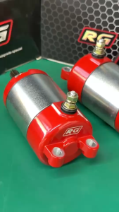 ไดร์สตาร์ทRg มีโอMio115cc. ไดร์RG ไดร์สตาร์ทมีโอRG เฟืองยาว ขบเต็มฟัน ตัวนี้สตาร์ทนุ่ม ไม่กะชาก ไม่กินแบต