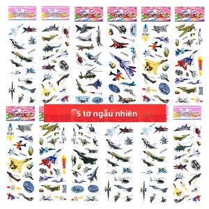 3D Bong Bóng Đầm Công Chúa Dán Cho Bé Gái 5/12 Tờ DIY Kawaii Thay Quần Áo Đồ Chơi Sinh Nhật Trang Trí Chủ Đề Hoạt Hình