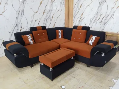 Sofa sudut bludru sofa termurah sofa bludru khusus Jabodetabek