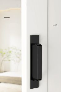 Adhesive Cabinet Handle Aluminium Alloy Drawer Push Pull Handles Adhesive Door Handles No Drilling Stick On Handle