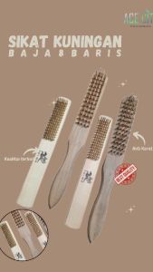 Sikat Kuningan Baja 8 Baris: Alat Pembersih Efektif untuk Berbagai Kebutuhan