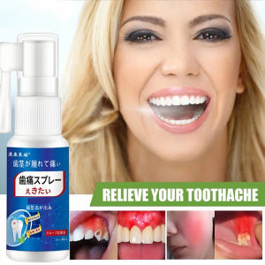 toothache spray 20ml ubat sakit gigi berkesan berlubang pain relief antibacterial spray oral care swollen tooth perio