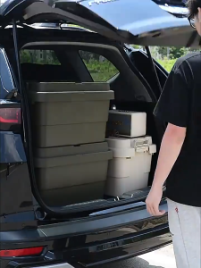 Wthb Outdoor Camping/Under Bed Storage Box 50/70L Plastic Storage Clothes Organizer Large Capacity