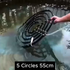 High Quality Stainless Steel Nano Aeration Disc Fish Pond Aquaculture Oxygen Plate Oxygen Ring Aquarium