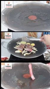 Vỉ nướng BBQ Inox 5 lớp Kalpen Hybrid HB38 38cm - An Gia Phúc