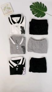 Setelan Anak Bayi Kerah / Setelan Anak Bayi Kerah Laki Laki Motif Dino